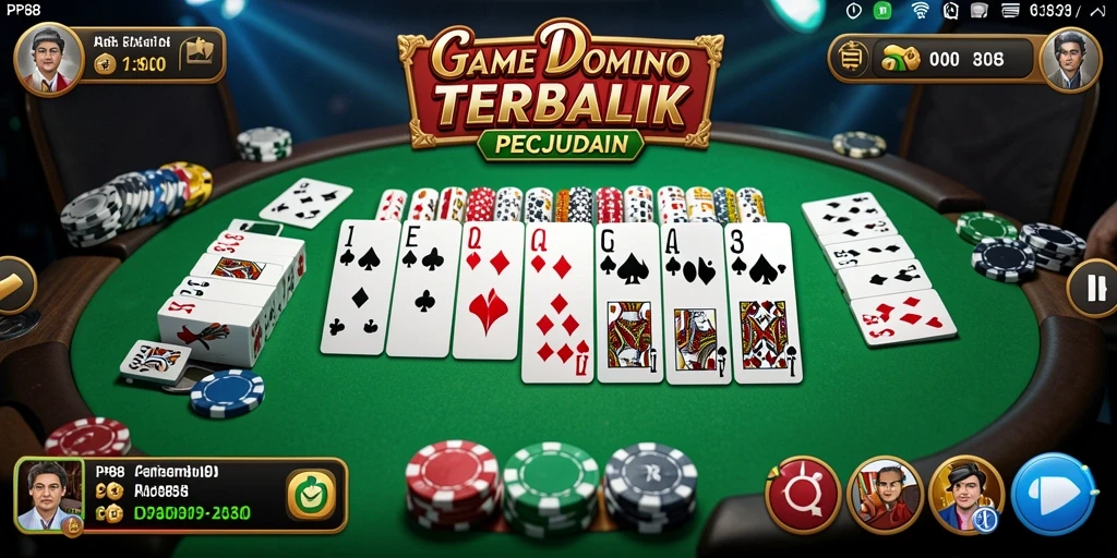 Screenshot gameplay PP88 menunjukkan aksi seru permainan Domino.